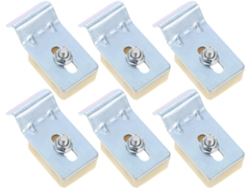Clips Metálicos De Alta Resistencia Para Debajo Del Fregadero, Kit De Instalación De 6 Piezas.