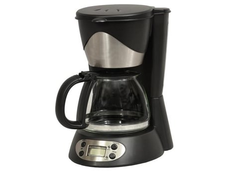 Cafetera de Filtro KITCHEN CHEF Programable para 6 Tazas 550 W Ksmd230T