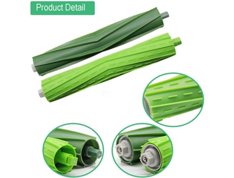 Piezas de repuesto para Irobot Roomba I7 I3 I6 I8 I7 I7 Plus E5 E6 E7 Series Kit de accesorios de rodillos de filtro de Cepillo Lateral