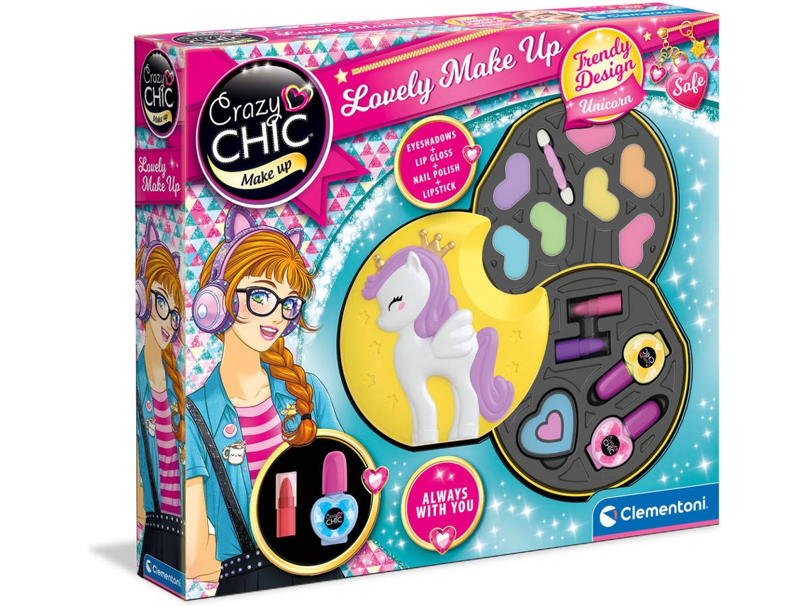 Juguete CRAZY CHIC Unicornio Makeup (Edad Mínima: ‍6 Años - 34 x 30 x 6 cm)