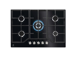 Placa de Gas ELECTROLUX KGG75362K (Gás Butano-Propano sin Inyectores Adicionales - 75 cm - Negro)