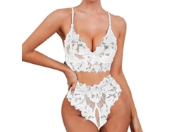 2026-conjunto De Lencería Transparente De Encaje Para Mujer Con Sostén Push Up Y Tanga Sin Tapón Ropa Interior Y Pijama