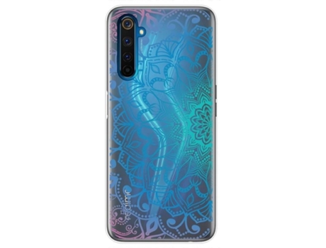 Carcasa Realme 6 Pro TUMUNDOSMARTPHONE Dibujos Transparente Multicolor