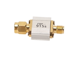 Filtro Pasabanda Saw De 915 Mhz (902-928 Mhz) Con Banda De 26 Mhz Para Rfid Y Control Remoto, Conector Sma Metálico.