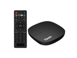 Box Smart Tv Tanix A3 Android 10.0 Hd Video 2.4g Wifi Set- 1 + 8GB Set- Enchufe de la UE