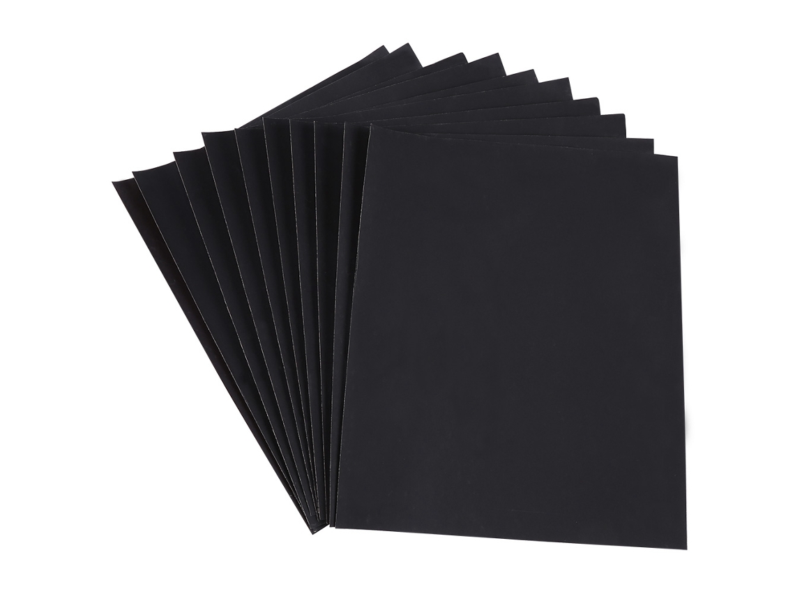 10 Hojas De Lija Abrasiva Impermeable Para Pulir Seco/húmedo Herramienta De Brillo (800)