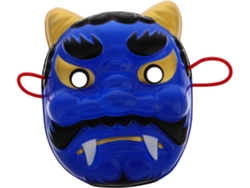 Máscara de demônio para decoração de festas e eventos de Halloween.