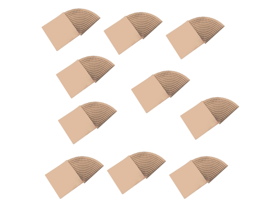 Conjunto 10 Filtro De Carton DISPIVAL Plegado Estandar (0,75x13 m)