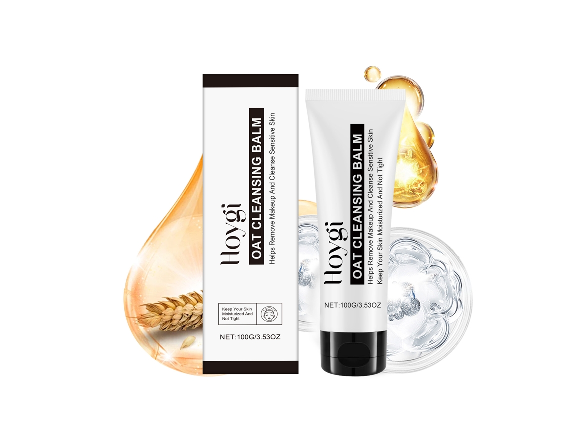 Gel limpiador suave de avena para piel sensible