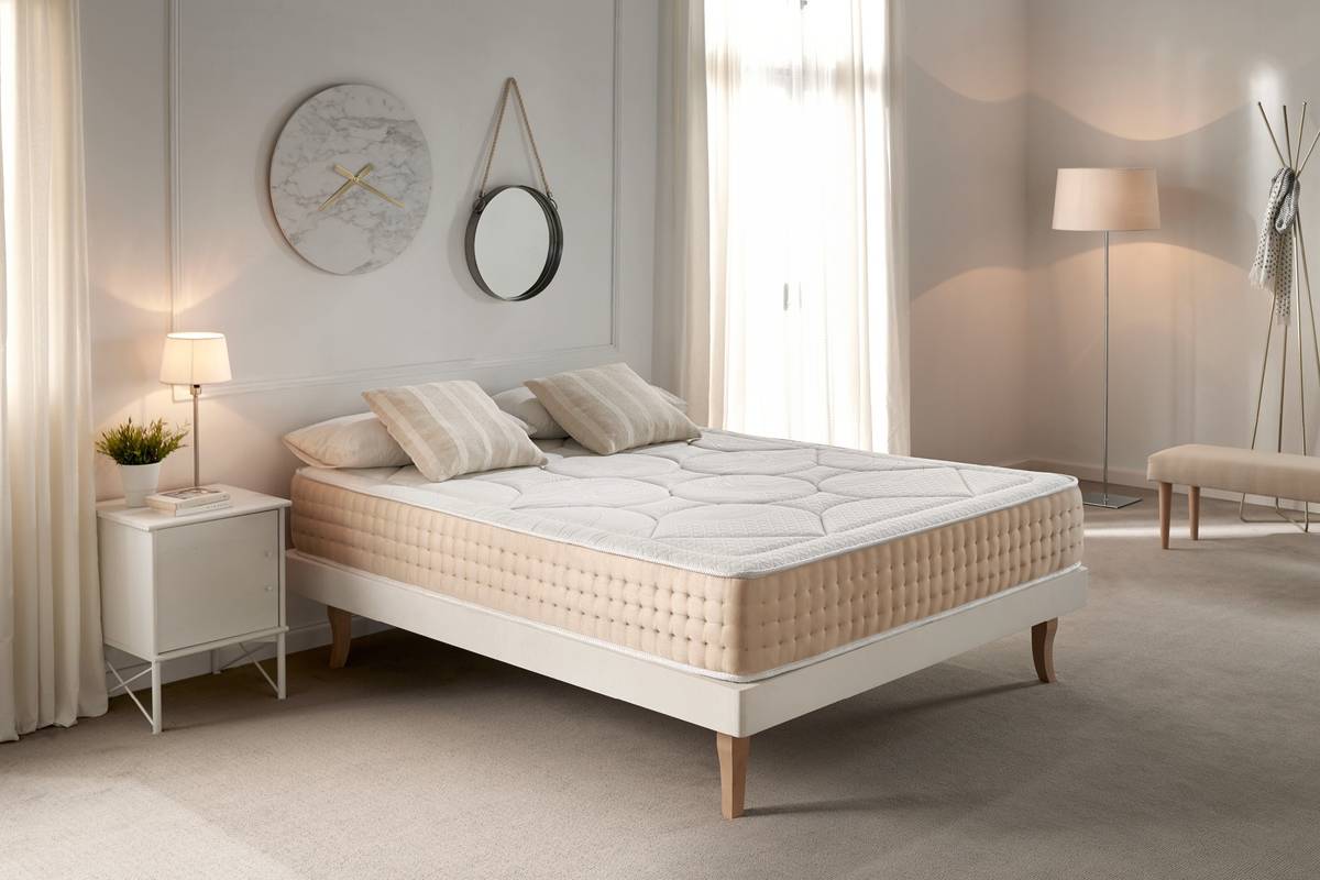 Colchón MOONIA Memory Royal Multizone Viscoelástico (135x190 cm - Altura: 25 cm)