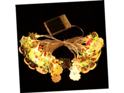 Guirnalda De Luces Led Navideñas Para Decoración Festiva De Árboles De Navidad, Tanto Para Interiores Como Para Exteriores.