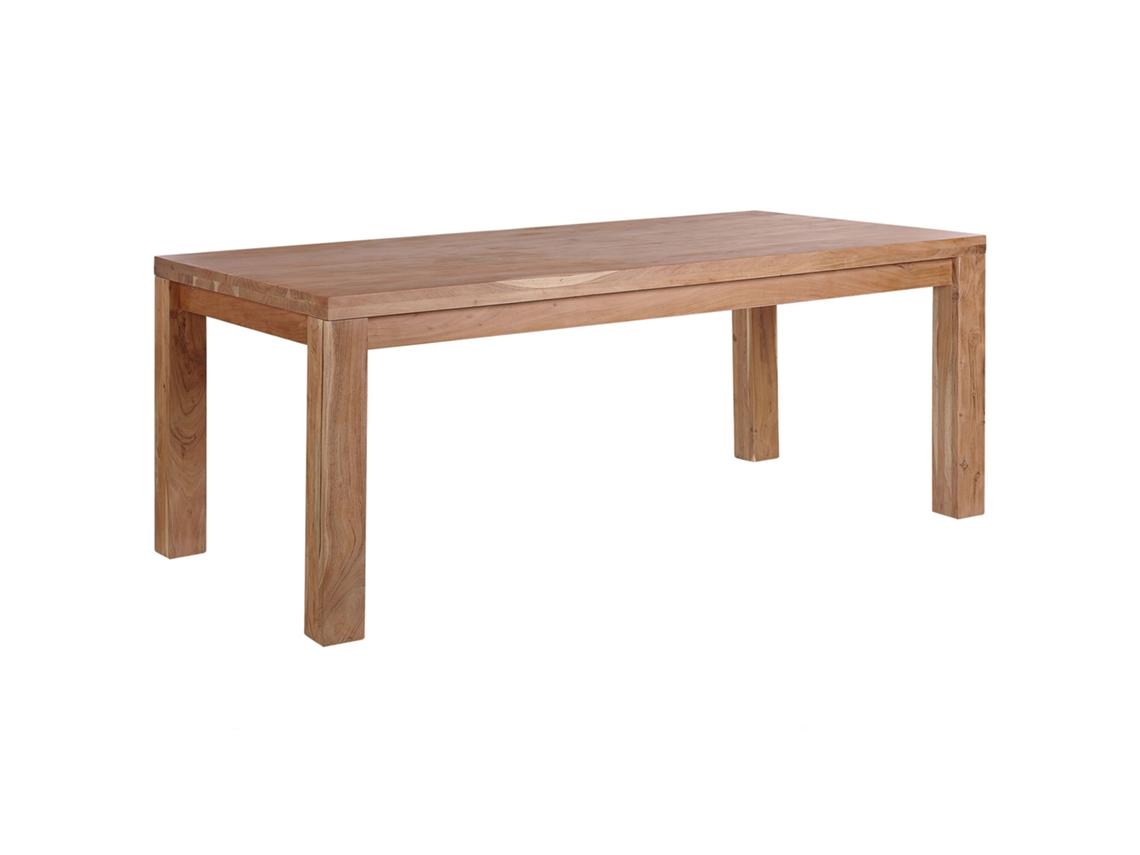 Mesa de Comedor Tesa (Marrón - Madera de Acacia -180x90x78 cm)