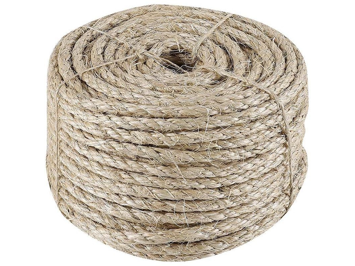 2026-cuerda De Sisal Para Arbol De Gato 6mm X 30m, Cuerda De Yute Para Reparar O Reemplazar, Material Natural Biodegradable