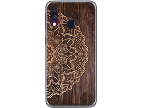 Carcasa Samsung Galaxy A40 TUMUNDOSMARTPHONE Madera 06 Multicolor