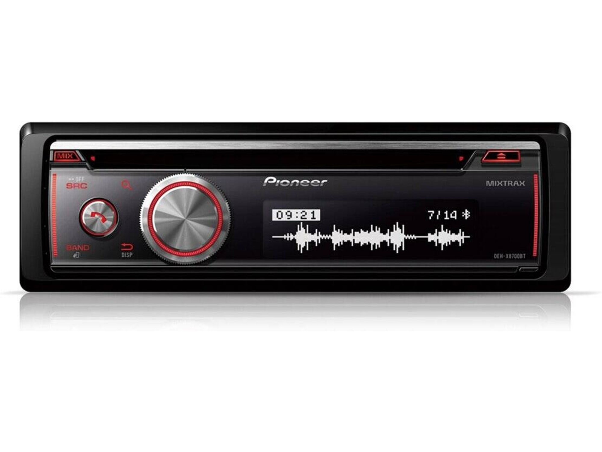 Autorradio PIONEER DEH-X8700BT (Bluetooth Manos libres - 1 USB - 50 x40W)
