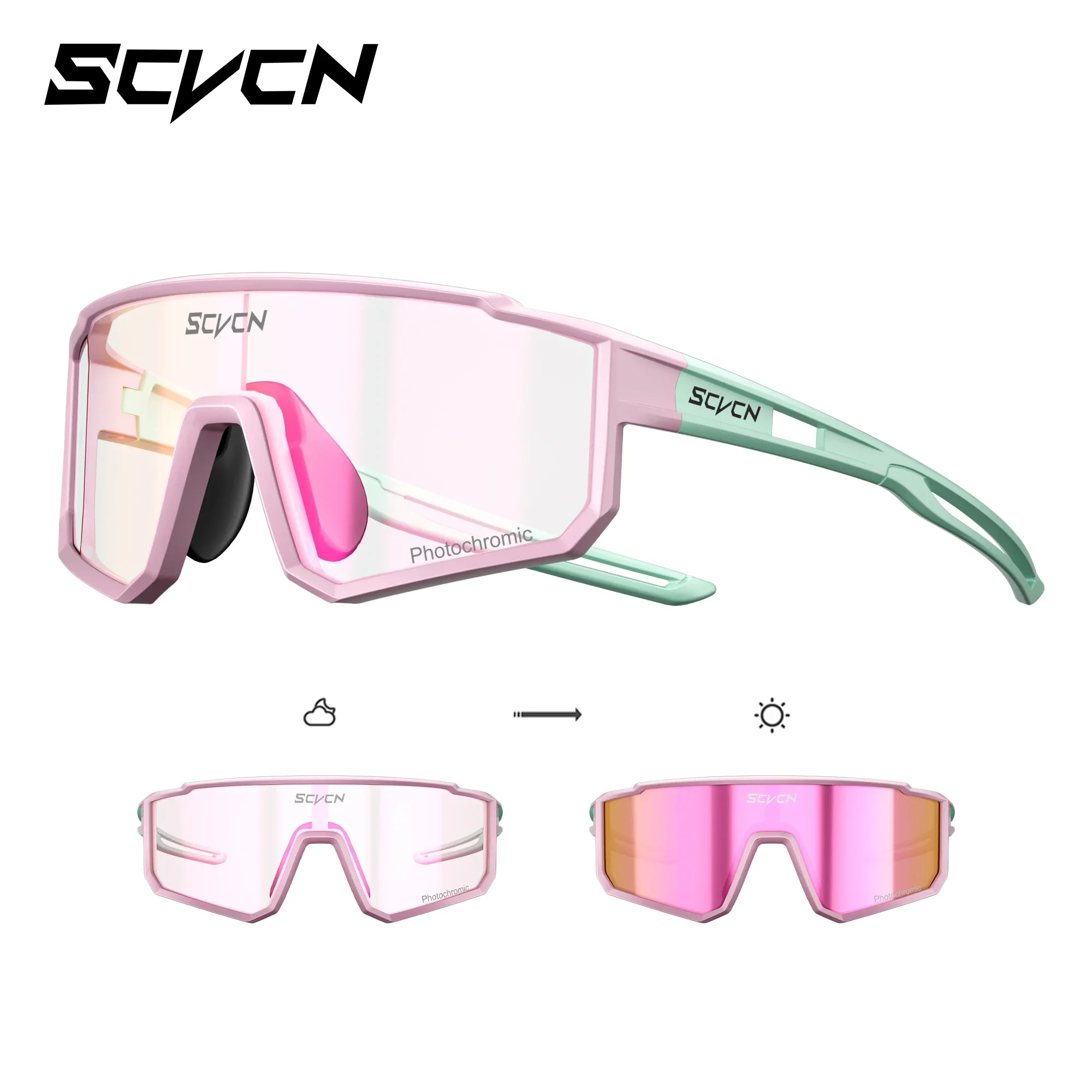 Gafas de sol deportivas infantiles, fotocromáticas UV4, MDUG