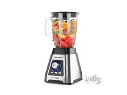 Batidora de Vaso ORBEGOZO Vaso de Cristal 1,5L Corpo Acero Inoxidable 1500W
