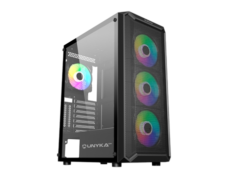 Caja para PC UNYKAch ATX ARMOR 3GEN USB Tipo C 3.1