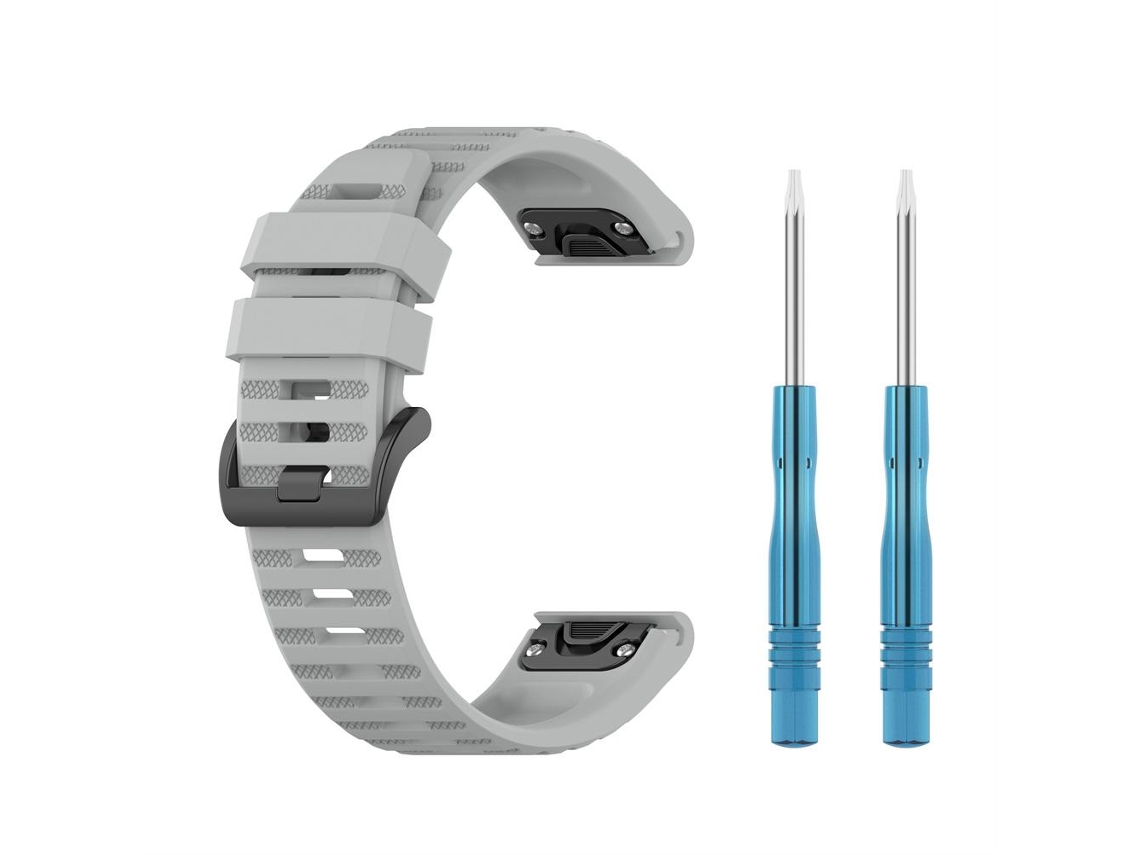 Correas De Reloj De Reemplazo Para Garmin Fenix 7x 6x Pro Correa De Silicona De 26 Mm Con Liberación Rápida Y Herramienta