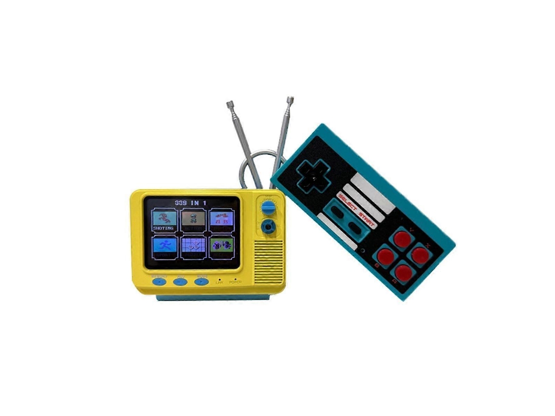 Consola De Juegos Retro De 3,0 Pulgadas, Reproductor De Juegos Portátil Con 339 Juegos En 1 C3 Integrados, Mini Gamepad De Bolsillo Para Niños, Regal