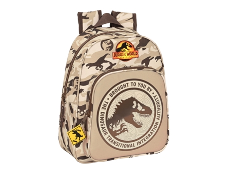 Mochila Escolar Jurassic World Dominion Brown 27 x 33 x 10 cm