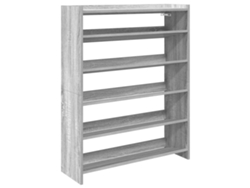 Zapatero de derivados de madera gris, Sonoma MAISON EXCLUSIVE (80x25x100 cm)