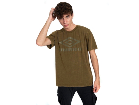 Camiseta de Hombre para Fútbol UMBRO Large Logo Verde (M)