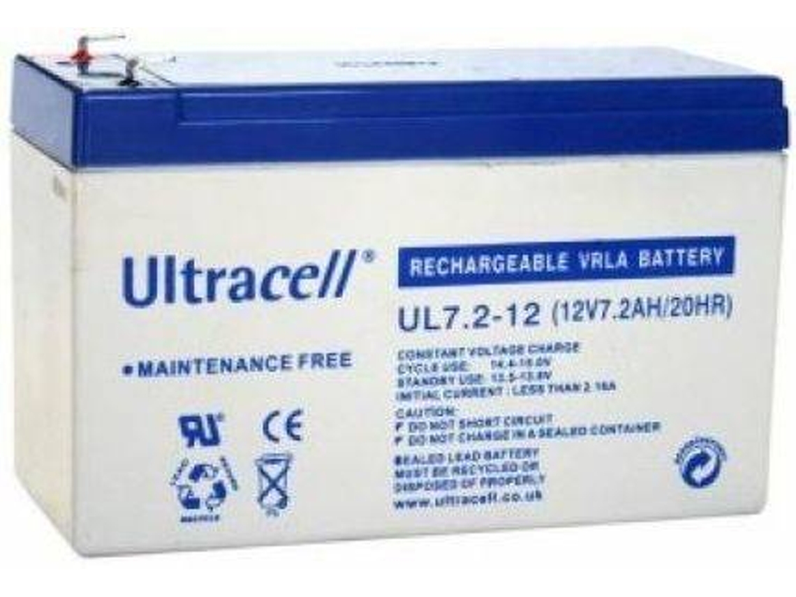 Batería ULTRACELL Plomo 12V 7.2Ah