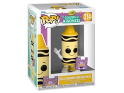 Figura Funko CRAYOLA Crayon Amarelo Kindness Pop! Vinilo