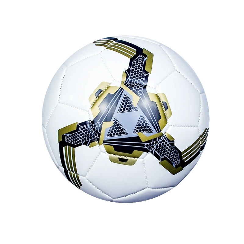 (Número 4, Oro) 1 Balón de Fútbol, Duradero y Sólido, Adecuado para Entrenamiento y Juegos.