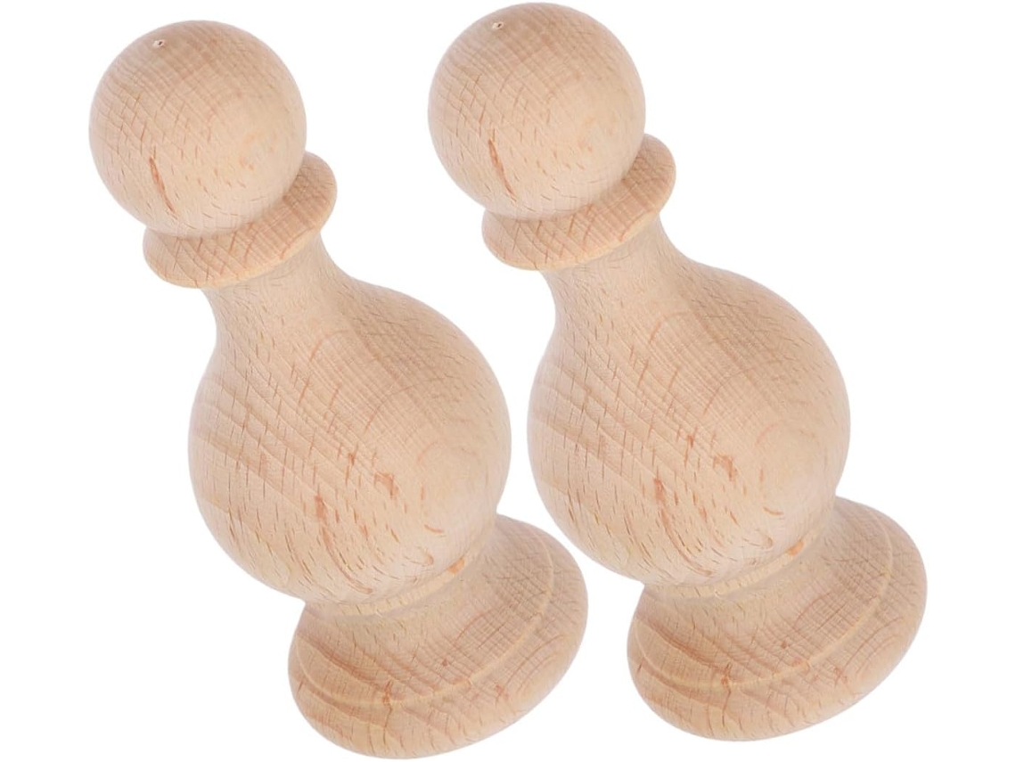 2 Tapas Macizas No Decorativas Para Postes De Escalera, Adornos Tallados A Mano, Estilo Romano.