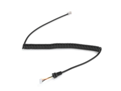 Cable De Micrófono De 6 Pines Para Altavoces De Autorradio Yaesu Ft-7900r Ft-8900r Mh-48