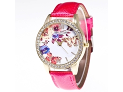 Reloj De Pulsera Zhoulianfa F-442 De Cuarzo, Estilo Casual Y Elegante, Con Diamantes De Imitación Negros.