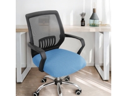 Fundas Elásticas Para Sillas Protectores De Cojines De Asiento Para Sillas De Oficina (azul) Chrui