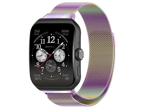 Correa Smartwatch Para Oppo Watch 3 Milanesa Correa De Metal De Acero Inoxidable Color VENISYMLIS
