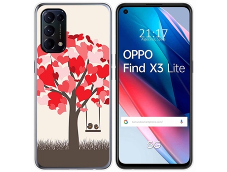 Carcasa Oppo Find X3 Lite TUMUNDOSMARTPHONE Dibujos Multicolor