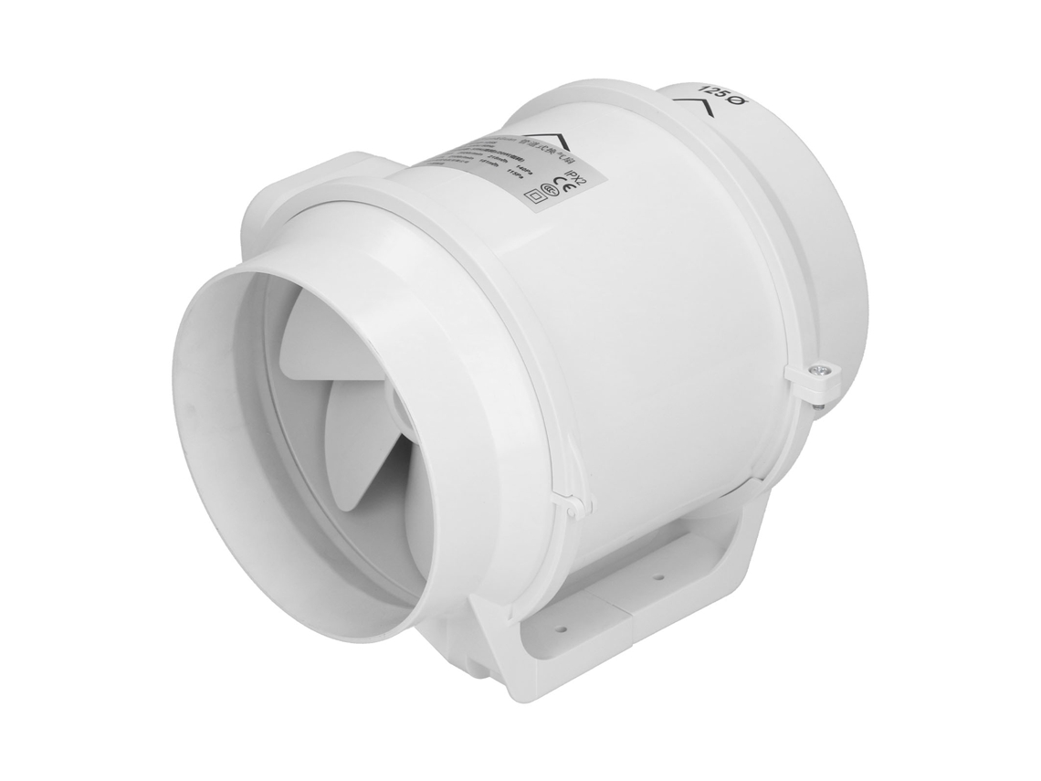Ventilador de pared silencioso para baño y dormitorio - Viento fuerte