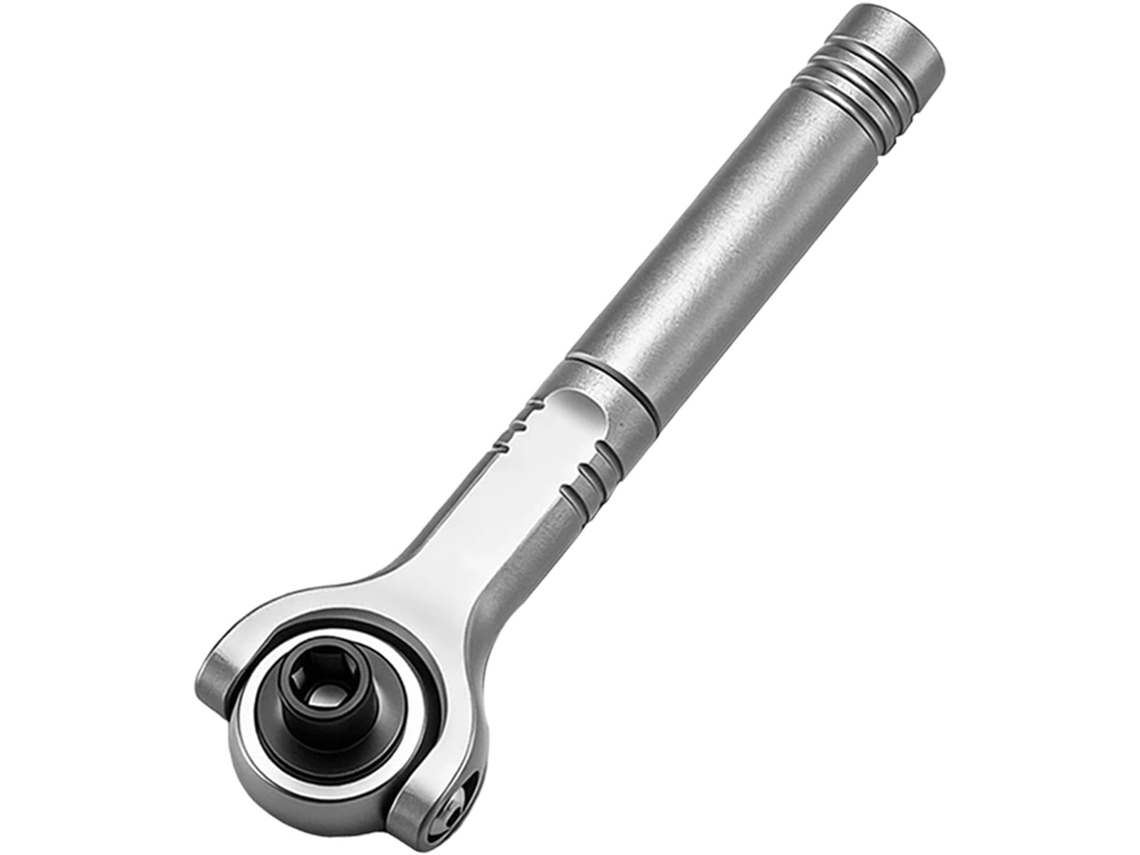 Llave De Carraca 60°, Mango Ergonómico, Multifuncional