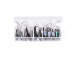 Set De 20 Señuelos Suaves De Simulación Con Plomo Brillante, Equipo De Pesca Para Agua Dulce Y Salada