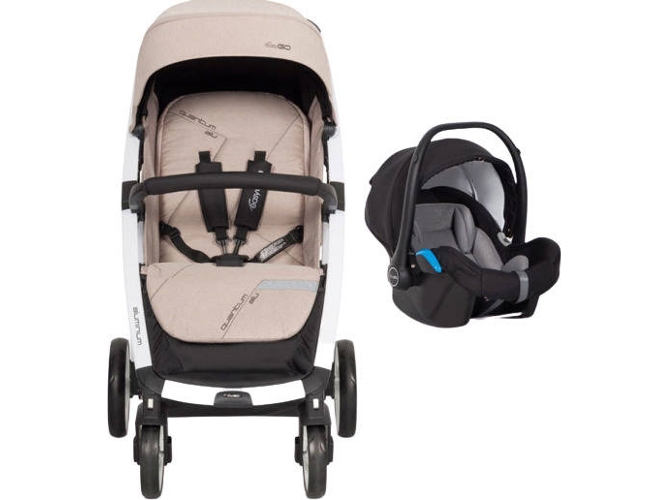 Carrito de Bebé Individual EASYGO Quantum Alu + Starter 0+ Isofix Ready Sand