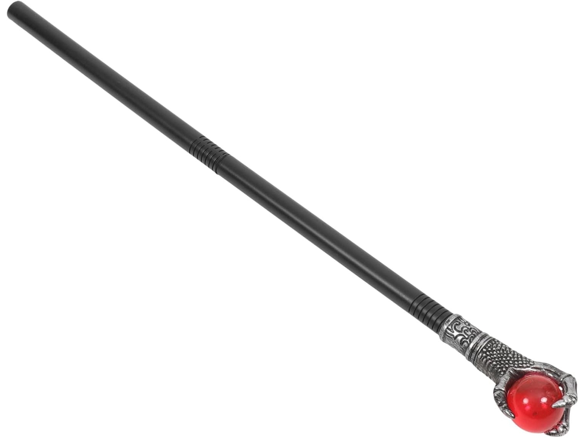 Bastón De Cosplay, Bastón Real, Garras De Águila, 78 Cm, Metal Plateado Antiguo, Niño