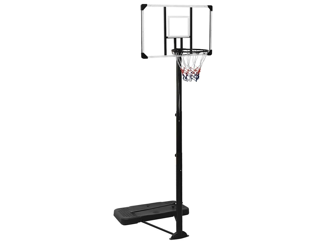 Canasta De Baloncesto VIDAXL Transparente Policarbonato ( 256-361 cm )