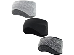 Juego de 3 protectores auditivos para la cabeza, ideales para deportes de invierno.