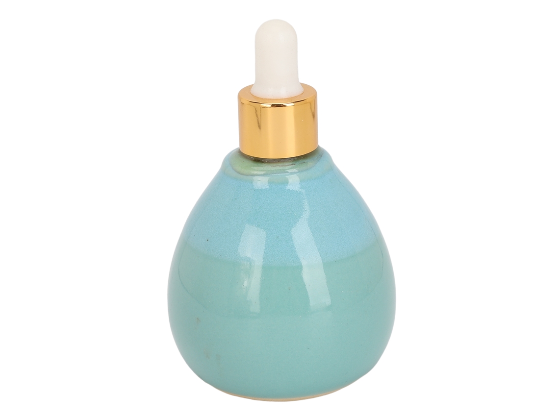 Botella De Cerámica Vacía De 95ml Para Almacenar Y Dispensar Aceites Esenciales