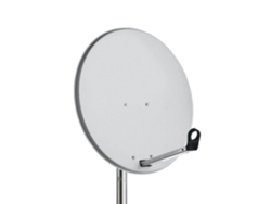 Parábola de aluminio de 60 cm sin LNB gris claro Ral7035 Wisi Oa36g Zzzoolight