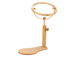Bastidor De Bordado De Madera Ajustable De 360° Con Altura De 41-52 Cm. Herramienta De Costura.