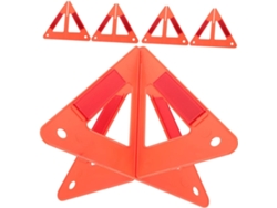 Triángulo De Advertencia Impermeable Para Automóvil (5 Piezas)