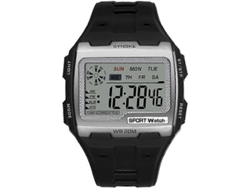 Reloj deportivo Synoke Square Sarge para hombre con pantalla luminosa y multifunción para actividades al aire libre Hengrongshen