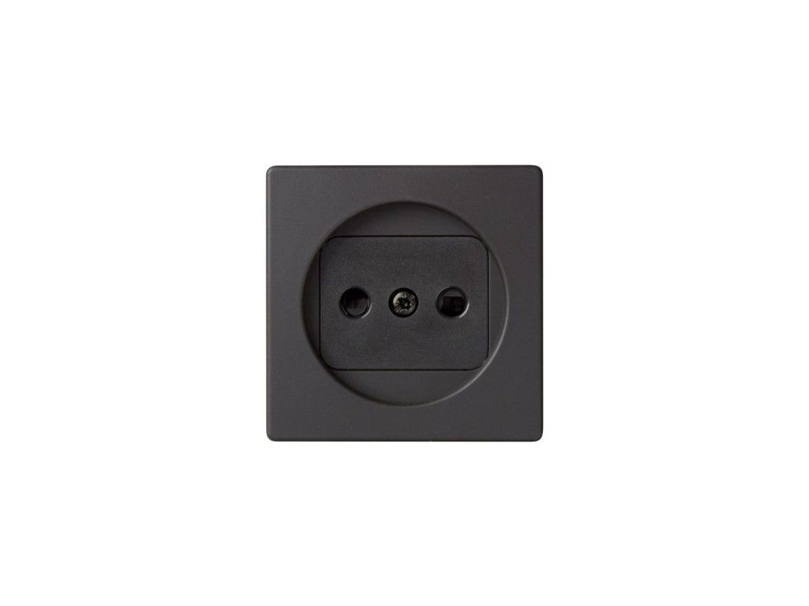 Tapa Enchufe 2p Grafito Simon 82040-38