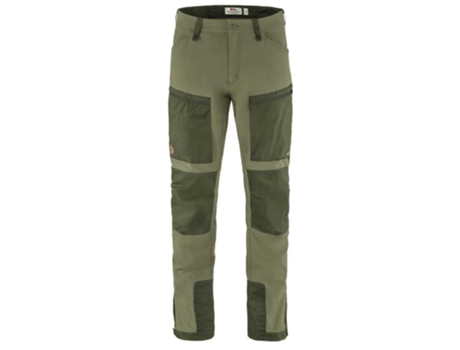 Calça FJÄLLRÄVEN Calças Keb Agile Verde 54 / Regular Homem